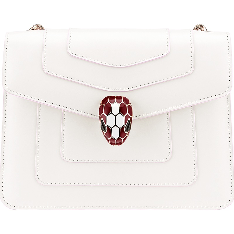 BVLGARI/宝格丽 SERPENTI FOREVER 单肩包 289198 白玛瑙色