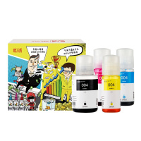 天威适用爱普生004墨水Epson L3108 L3115 L3151 004黑色130ML[大容量][约打7600页]