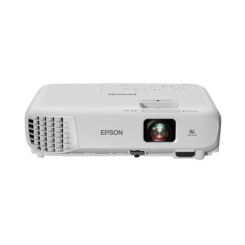 爱普生(EPSON)CB-W05 投影仪 投影机办公 高清宽屏 3300流明 支持左右梯形校正