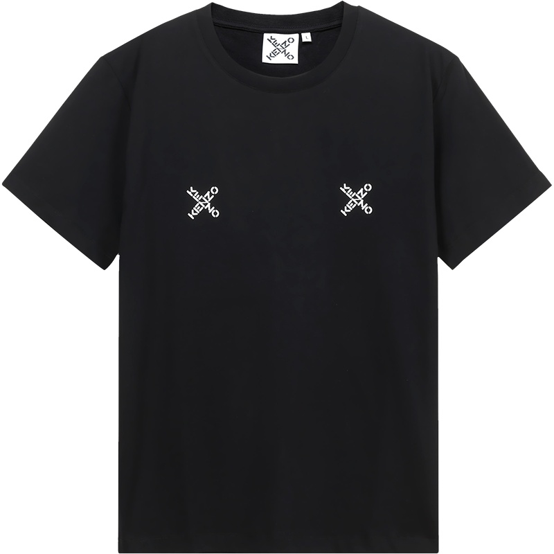 KENZO 高田贤三 女士 棉质Triple X宽松版圆领短袖T恤 FA6 2TS910 4SJ