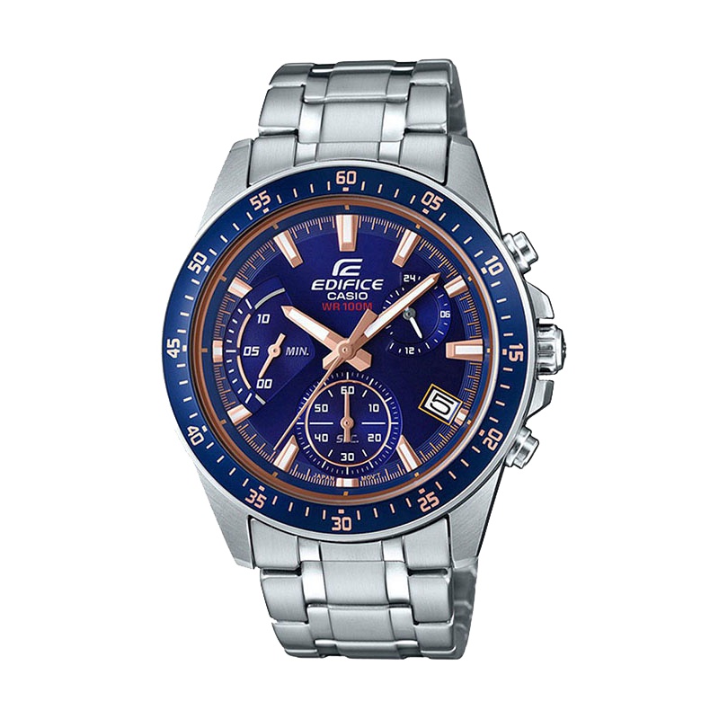 CASIO卡西欧 石英表 男 EDIFICE系列日韩品牌休闲商务男士手表EFV-540D-2A