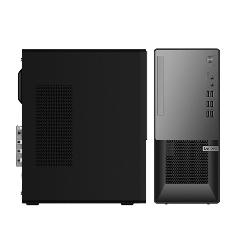 联想(Lenovo)扬天T4900k 商用家用办公台式机电脑整机 27英寸屏 定制(十代I5-10400 8GB 1TB 2GB独显)