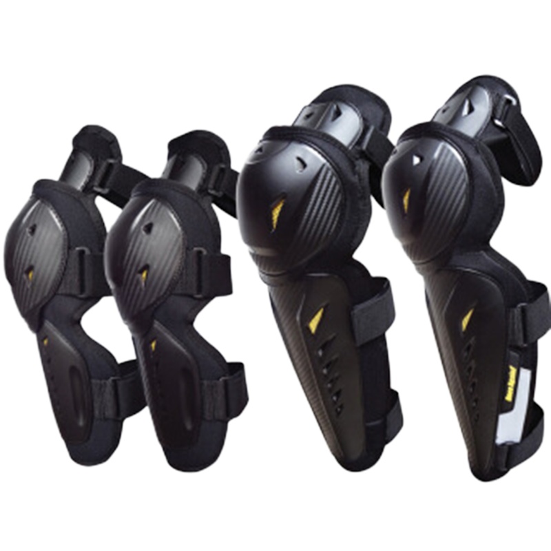企购优品夏日购夏季越野摩托车护膝护肘四件套男骑行装备护腿骑士防摔护具