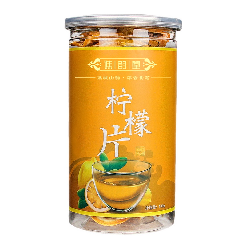 [买2发3]谯韵堂柠檬片100g大份量烘干柠檬非冻干柠檬泡茶干片维C泡水花茶水果茶网红茶