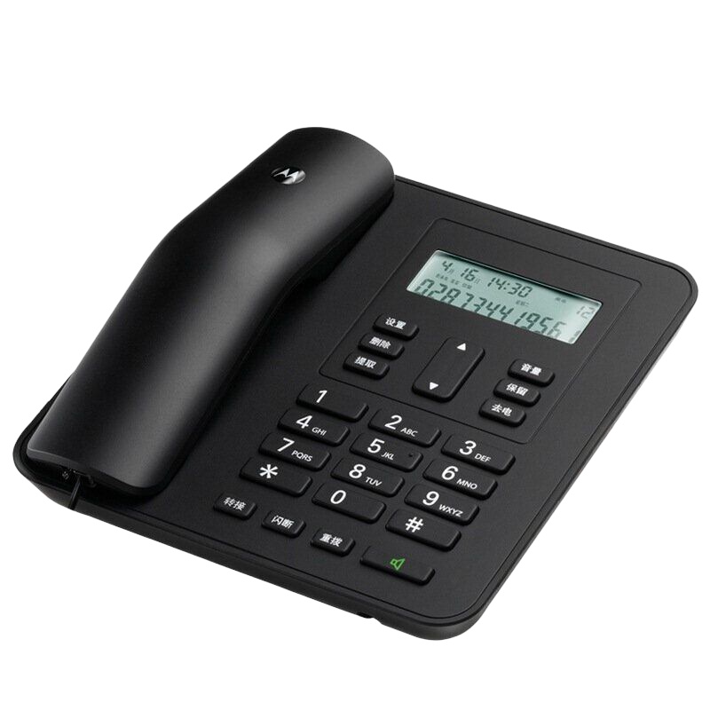 摩托罗拉 CT310C 有绳电话机 黑色