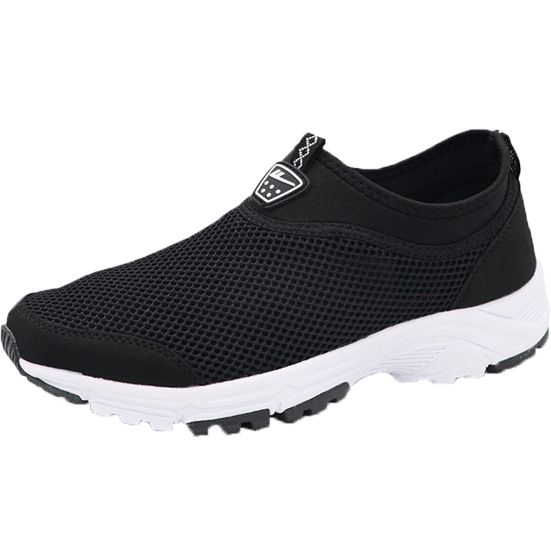 回力男鞋春夏跑步鞋男士网鞋平底一脚蹬懒人百搭运动鞋休闲鞋 WL-3578