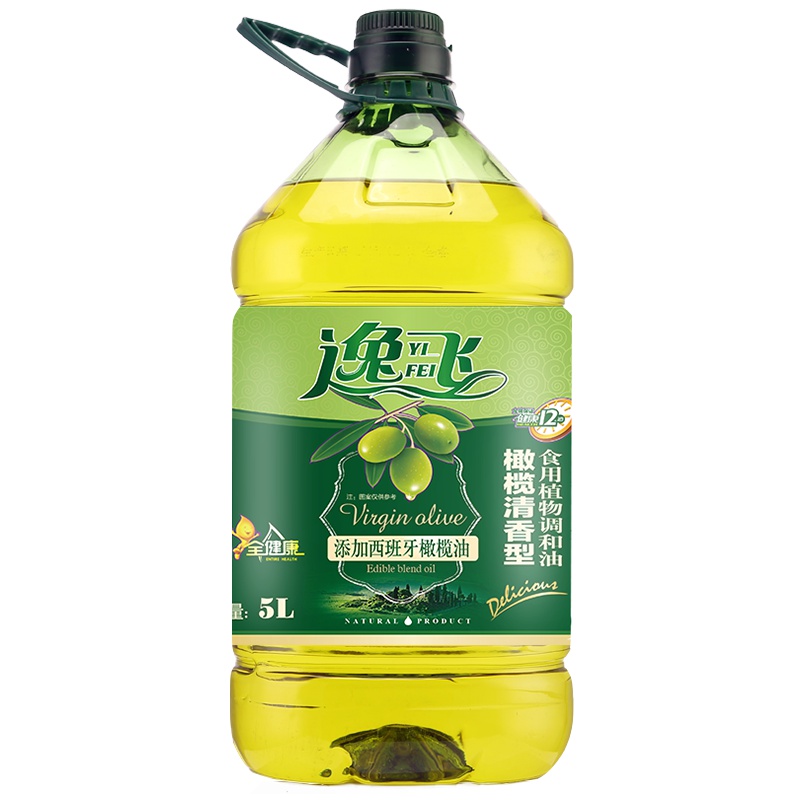 逸飞 橄榄食用植物调和油5L 食用油