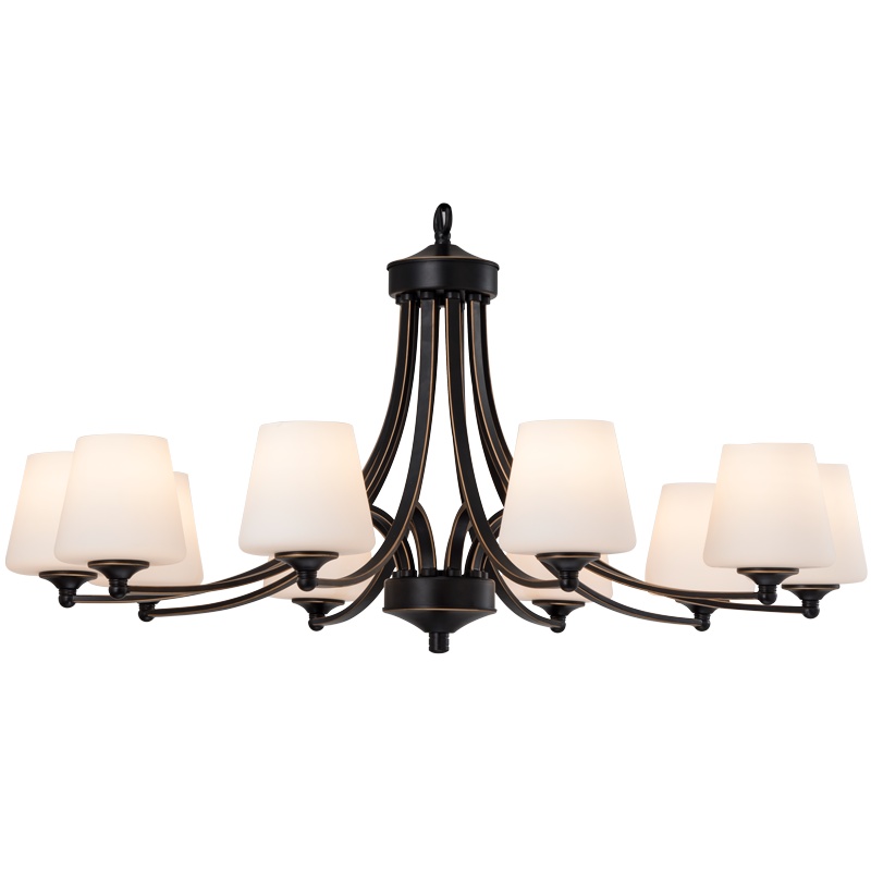 雷士照明欧美式吊灯现代简约铁艺复古吊灯奢华大气餐客厅灯具灯饰