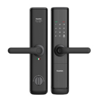 凯迪仕(Kaadas)智能锁TK2 PLUS星空灰家用防盗门锁电子密码锁指纹锁防猫眼锁门卡锁WIFI直连