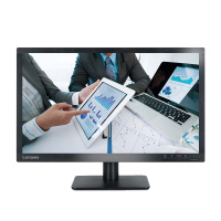 联想(Lenovo)商用显示屏 扬天21.5英寸1920*1080宽LED TFT面板 液晶显示器 VGA+DVI接口 黑色