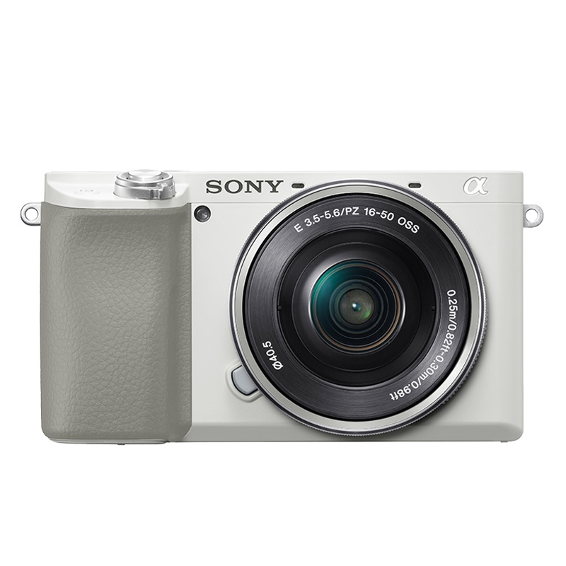 索尼(SONY)ILCE A6100L(16-50)白色 数码微单相机 单镜头套装 约2420万像素