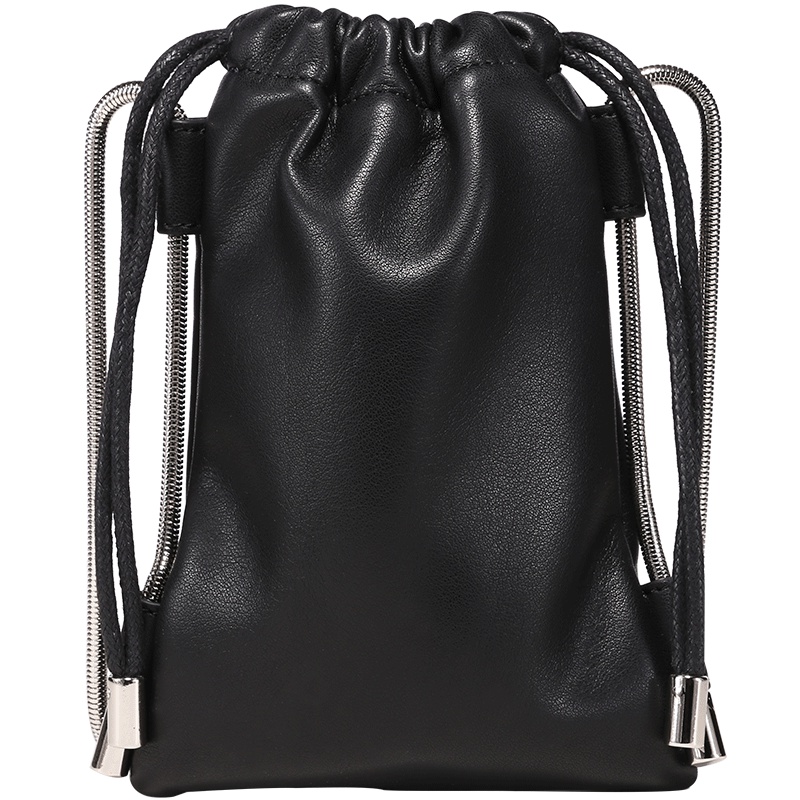 TOUTOU手机包包女2019春夏新款抽绳迷你chic百搭链条包单肩斜挎包