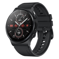 华为(HUAWEI )WATCH GT 2 Pro 智能手表 ECG款 曜石黑 两周续航 运动手表 蓝牙手表