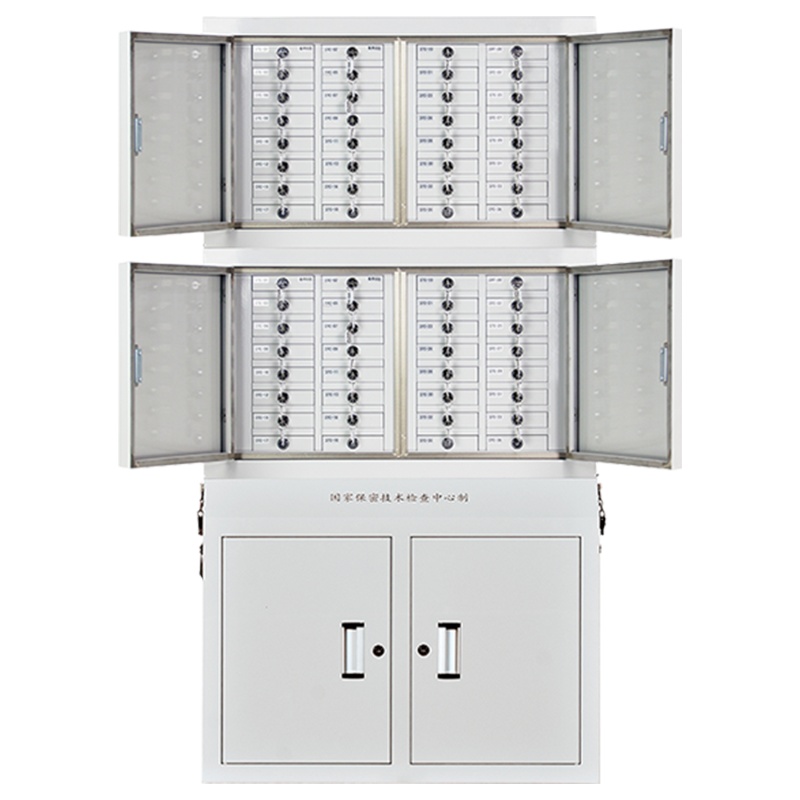 永格屏蔽手机柜64格信号保密存放保管柜子单位部队会议考场带锁壁挂箱