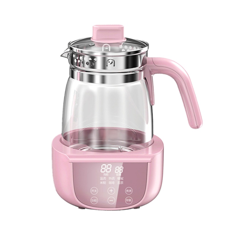 GL格朗智能恒温调奶器24小时恒温水壶快速控温冲奶器智能触屏1200ML容量 GLT-10