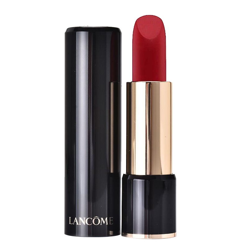 兰蔻(LANCOME)兰蔻口红唇膏3.4g 持久显色滋润保湿 菁纯丝绒雾面唇膏505#朱砂红