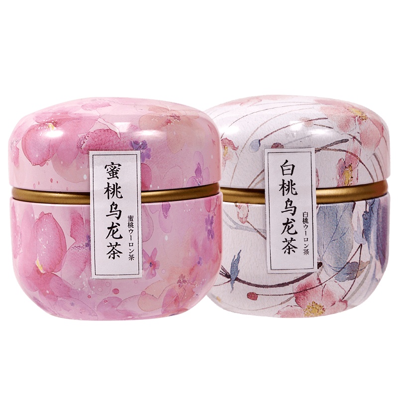 [2罐]蜜桃白桃乌龙茶包绿茶花茶组合养生茶叶水果冷泡茶袋装小包