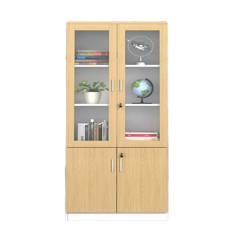 心业二门免漆板文件柜XY-MWJG2储物柜  此产品单件不出售批量请联系客服