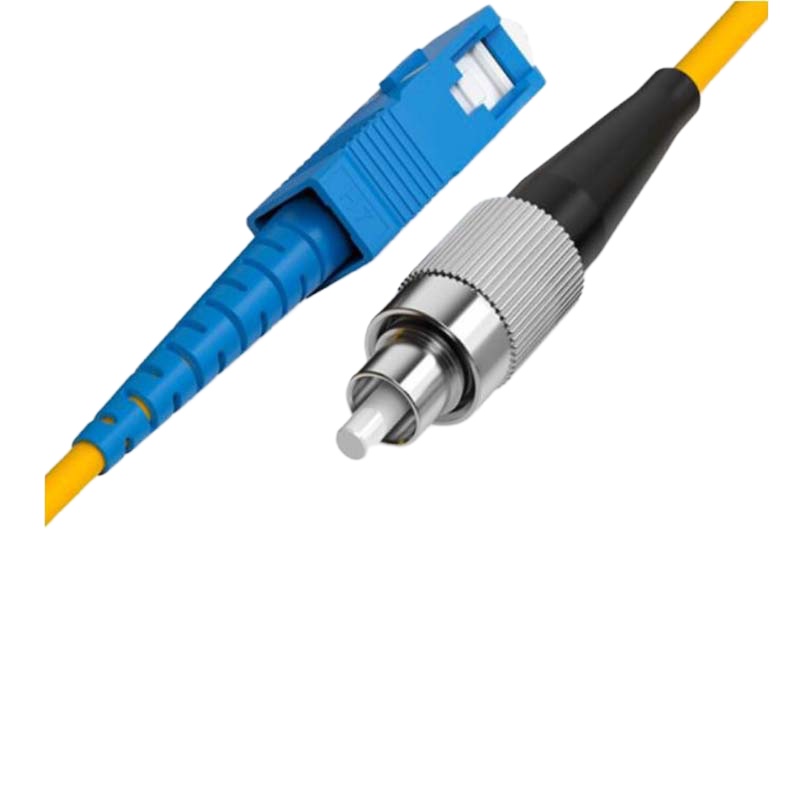 netLINK 光纤跳线 电信级光纤熔接尾纤 光端机适用 SC-FC 单模单芯 3米