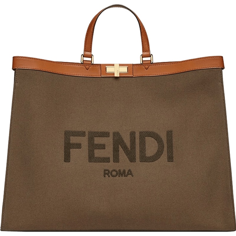 预定 FENDI芬迪 PEEKABOO X-TOTE LARGE手拎包 8BH375