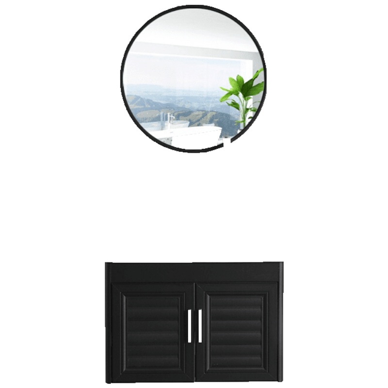 时尚家装小户型浴室柜组合家用挂墙式洗漱台池阳台洗手盆卫生间洗脸盆北欧 放心购安心抵