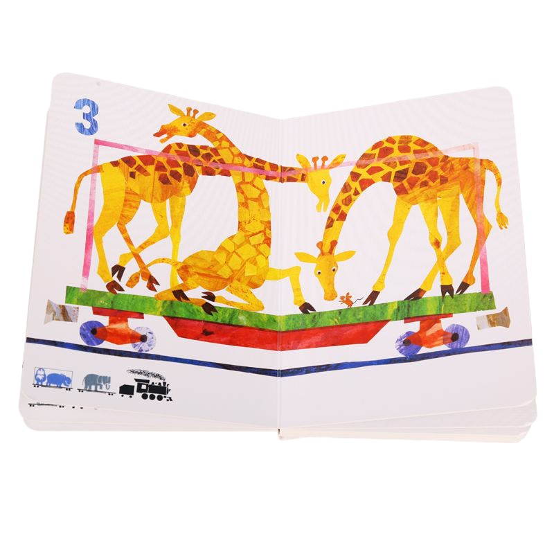 [点读版]艾瑞卡尔123, To The Zoo 不带点读笔