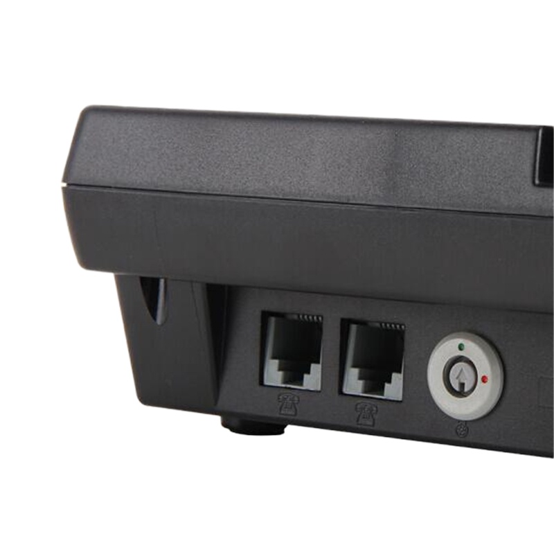 得力(deli)电话机座机 免提通话 可接分机 785黑