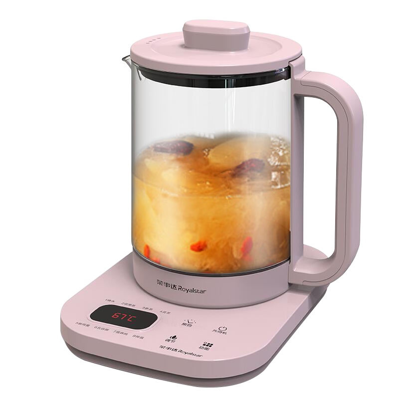 荣事达养生壶1.8L多功能电热水壶高硼硅玻璃壶触控式煎药壶花茶器煲茶壶烧水壶YSH18P