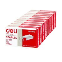 [10盒]0010订书钉 10号钉书钉 小号订书针定书针 10#装订钉书钉 10000枚 通用型办公家用