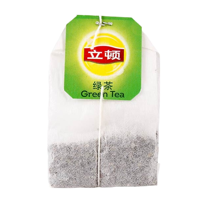 立顿Lipton 绿茶 茶叶 冲饮袋泡茶包2g*50*6盒