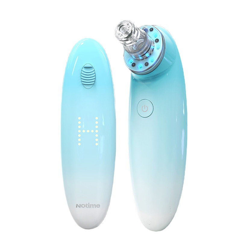 乐黛(NOTIME)SKB-1806A电动洁面仪 吸黑头神器 电动吸小气泡高压注氧仪 蓝光毛孔清洁器 去黑头仪 渐变蓝