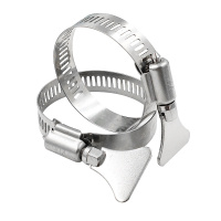 海斯迪克 HK-795 304不锈钢带手柄卡箍 美式带扳手喉箍 固定卡扣强力抱箍 多功能接头卡箍