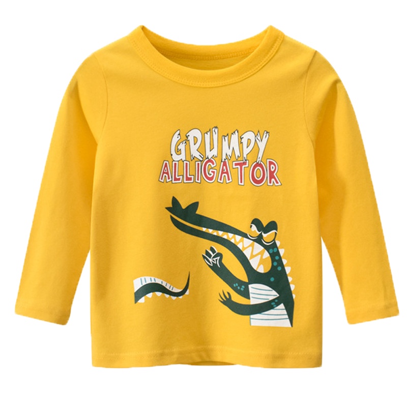 韩版童装秋季2020新品 男童打底衫儿童长袖T恤元氣小猴STRONG MONKEY