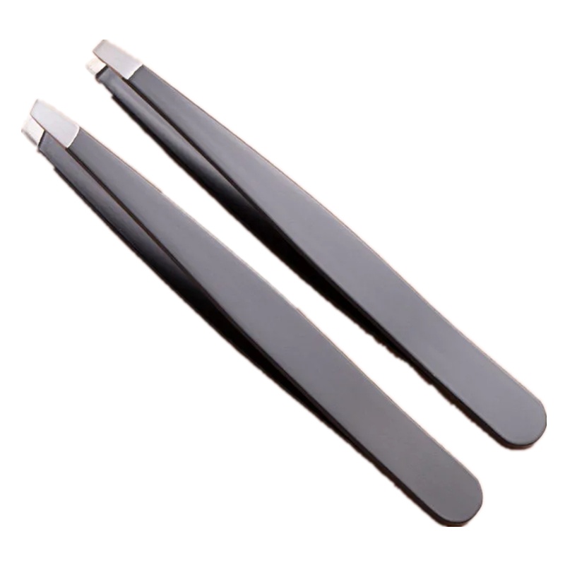 [2只装]小镊子眉夹修眉夹拔毛夹子贴假睫毛眉钳拔胡子神器专业工具眉毛夹