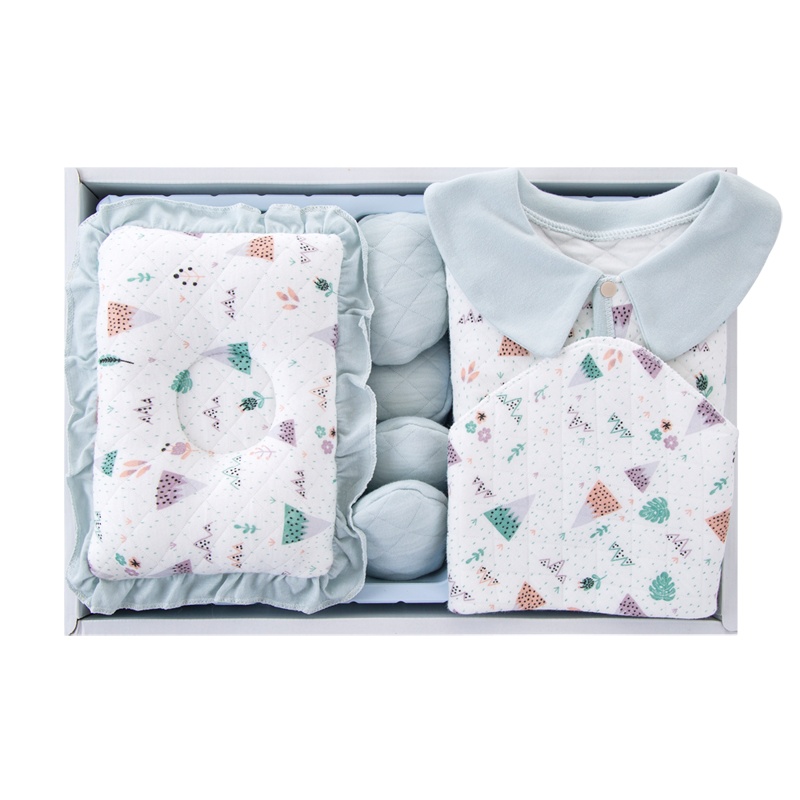 班杰威尔新生儿礼盒初生秋冬纯棉婴儿衣服加厚保暖套装用品刚出生满月宝宝高档礼物