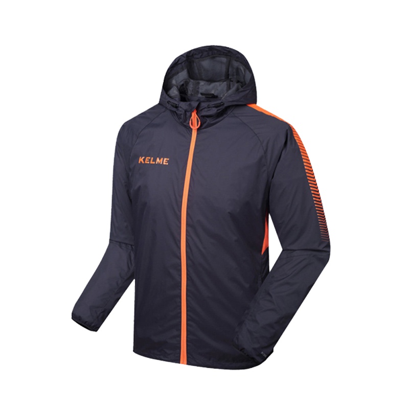 KELME卡尔美中甲同款足球风雨衣防风防水运动风衣训练外套夹克