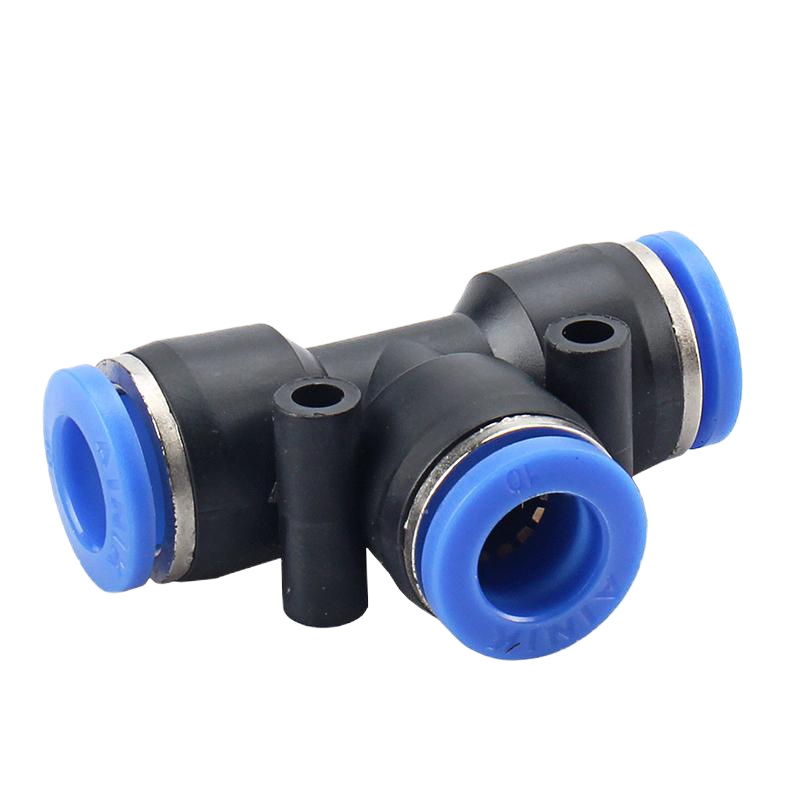 联塑(LESSO) 直径φ8快插三通-黑色(100个/包)