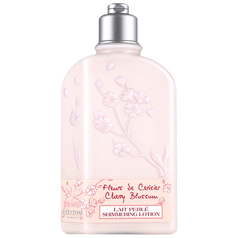 L’OCCITANE 欧舒丹 樱花润肤露身体润肤乳 250毫升 轻盈滋养 保湿滋润 缓解干燥 鹿晗同款