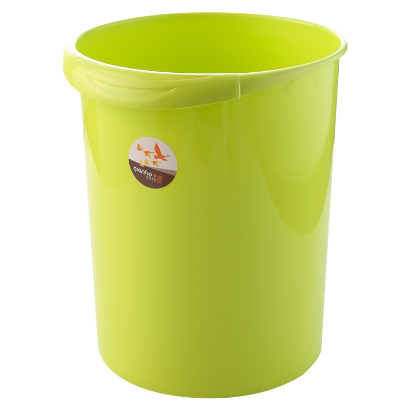 企购优品 时尚卫生桶(把手)垃圾桶QH-02063颜色随机
