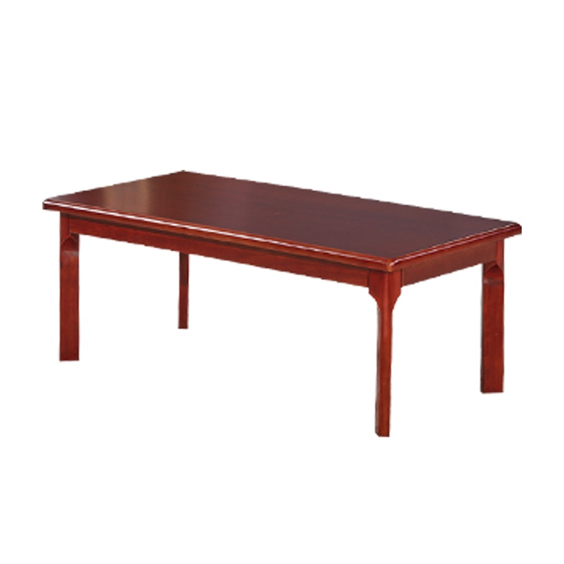 富和美(BNF)实木长茶几 胡桃色1200*600*450