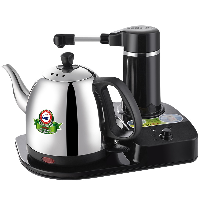新功(SEKO) 电热水壶不锈钢 自动上水电热水壶 电水壶 烧水壶套装 泡茶炉茶具 电热水壶