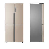 海尔(Haier) BCD-458WDVMU1 458升十字门对开门多门变频冰箱 风冷无霜 干湿分储 智能杀菌 、