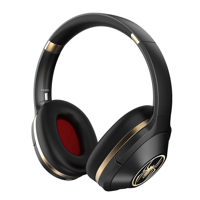 [漫威正版]NC-100XL蜘蛛侠版版珍藏版 蓝牙无线头戴式 主动降噪 苹果/安卓手机适配 黑色