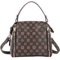 都宝路(dubaolu)新款欧美时尚老花手提包复古斜挎包女包