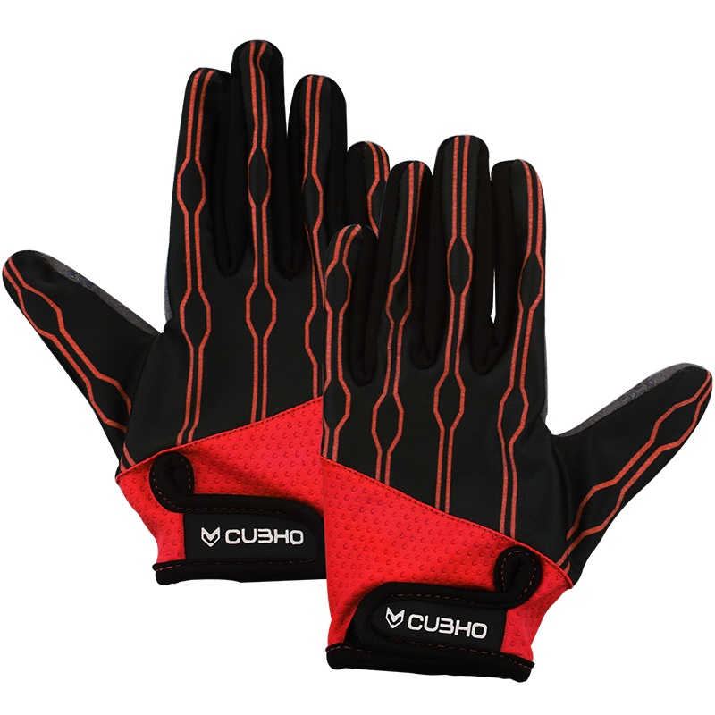 CUBHO儿童手套魔术贴莱卡超纤维减震吸汗透气户外骑行运动防滑童车护具配件