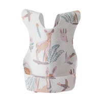 babycare 婴儿口水巾 一次性围兜柔软小方巾小孩防水围兜便携饭兜小鹿苹果香蕉