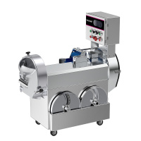 乐创(lecon)商用多功能切菜机切肉机 304不锈钢食堂土豆瓜萝卜切片切丝切丁机 LC-J-G801