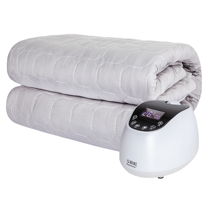 彩虹(RAINBOW)双人水暖电热毯（2*1.8米）恒温睡眠双人豪华型语音控制水暖褥子水润不干燥