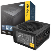 Antec安钛克VP 450/500/550额定600W静音稳定台式机电源主动式PFC ATX电源三年质保电脑电源