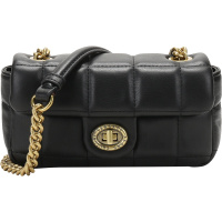 范思哲 VERSACE JEANS COUTURE 女士聚氨酯单肩斜挎包链条包 71VA4BB2 ZS061